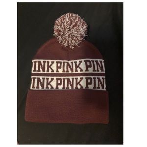 PINK beanie